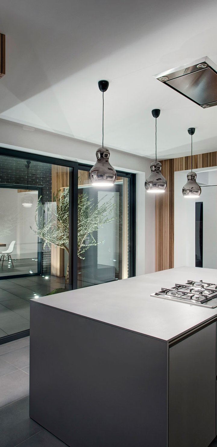 modern kitchen lighting